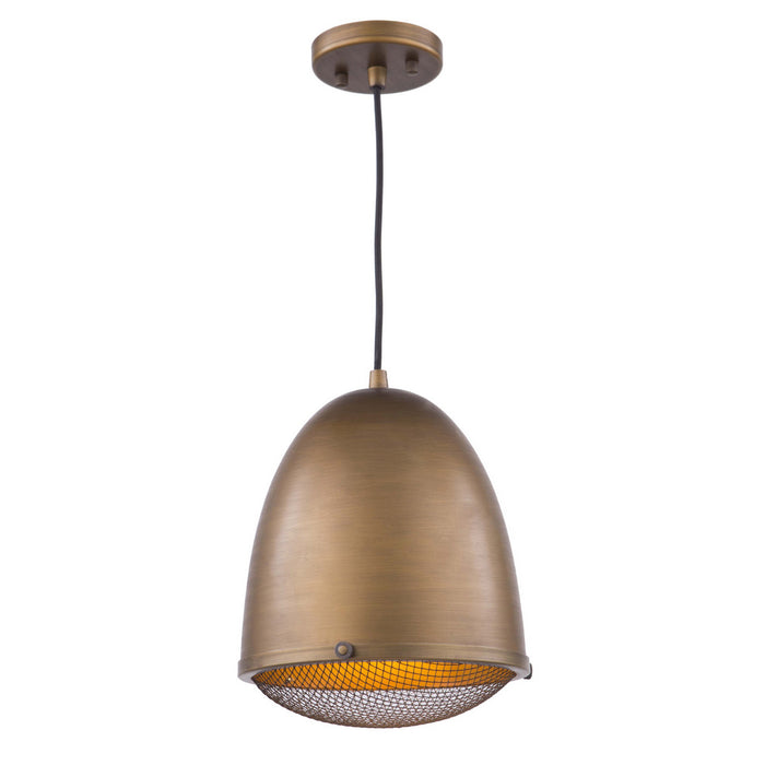 Artcraft AC10311 One Light Pendant, Bronze