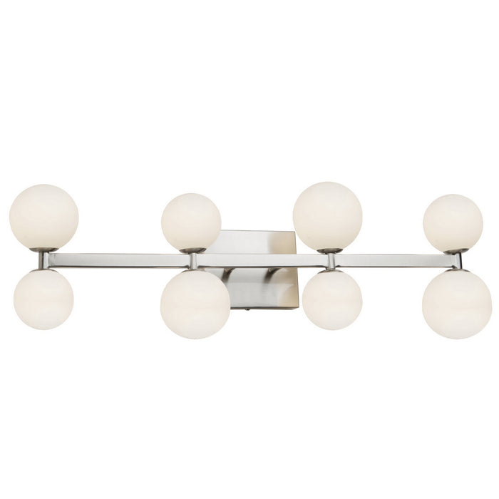 Artcraft AC6618 LED Wall Sconce, Brushed Nickel