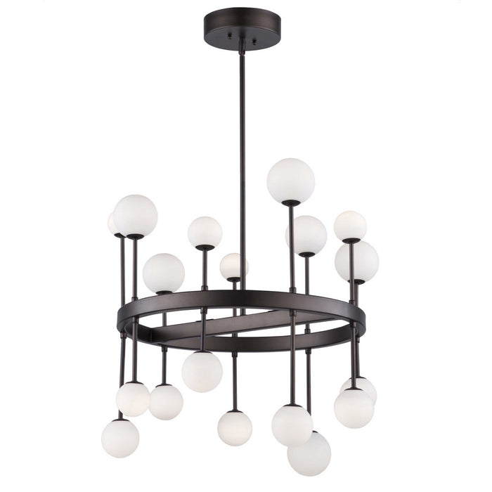 Artcraft AC6623 LED Chandelier, Bronze