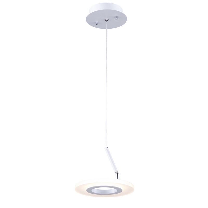 Artcraft AC7067 LED Pendant, White