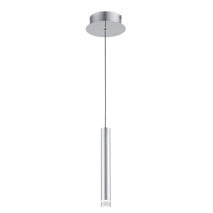 Artcraft AC7082SA LED Pendant, Satin Aluminum