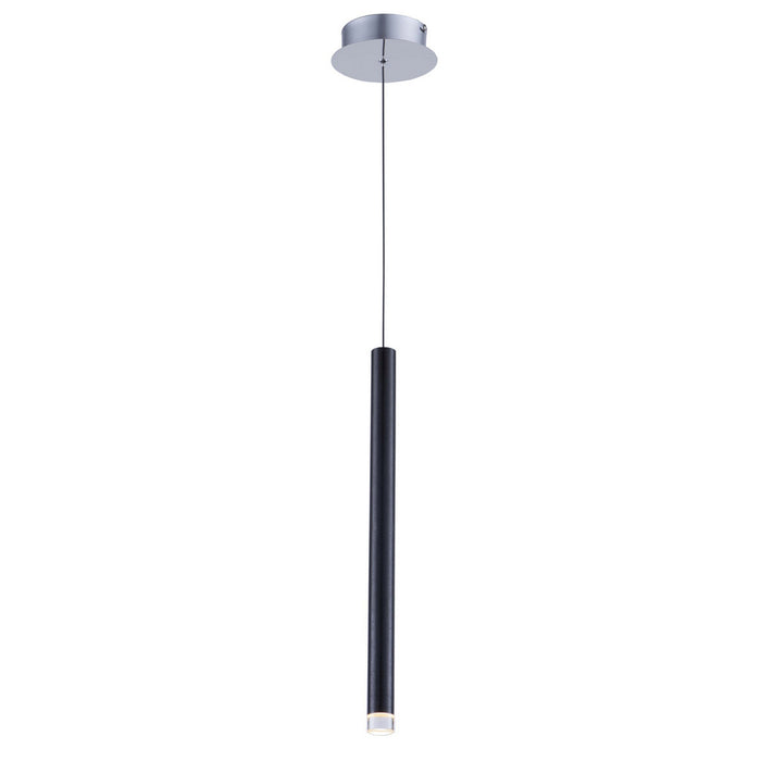 Artcraft AC7084BK LED Pendant, Black