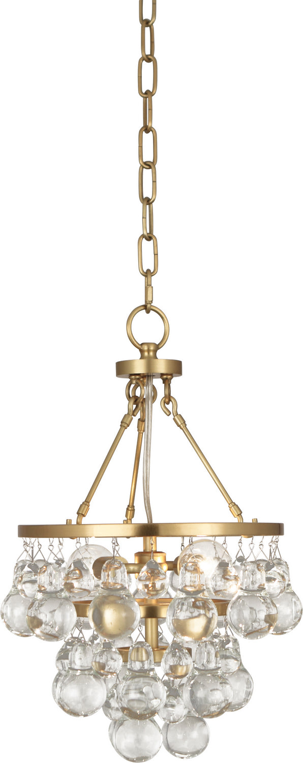 Robert Abbey 1006 Two Light Pendant, Antique Brass
