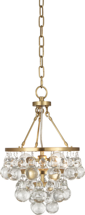 Robert Abbey 1006 Two Light Pendant, Antique Brass