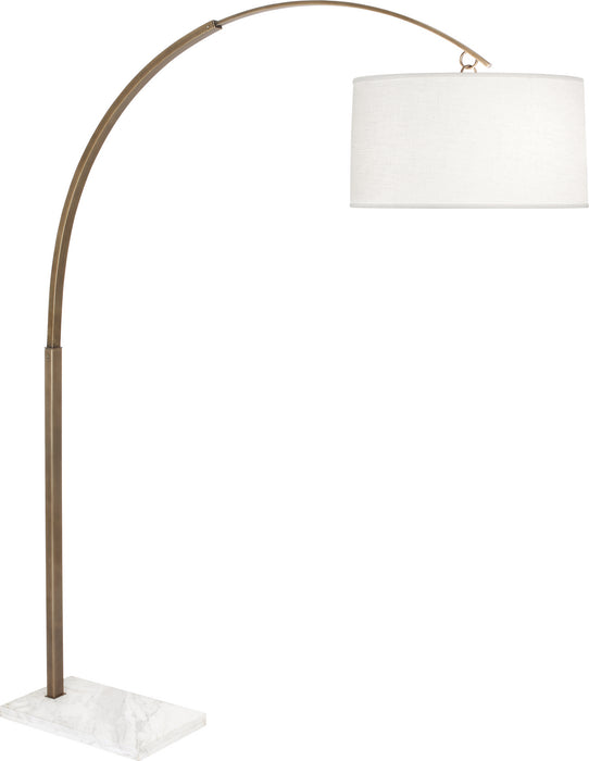 Robert Abbey 2287 Two Light Floor Lamp, Warm Brass