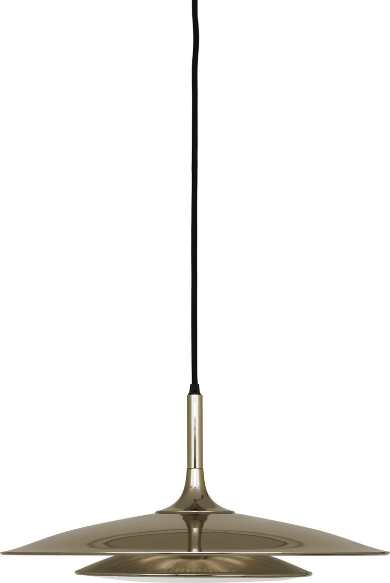 Robert Abbey 3390 Three Light Pendant, Polished Gold