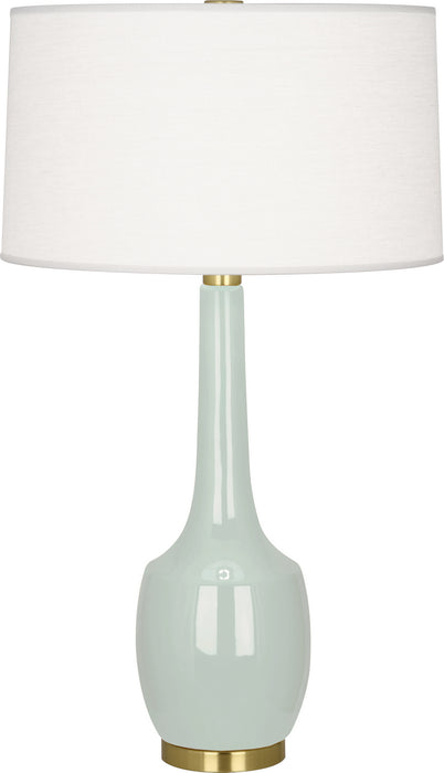 Robert Abbey CL701 One Light Table Lamp, Celadon Glazed Ceramic
