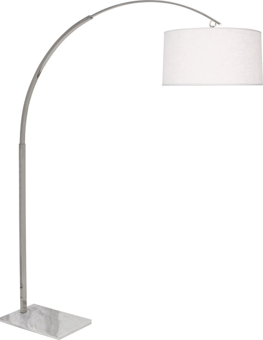 Robert Abbey S2286 Two Light Floor Lamp, Polished Nickel