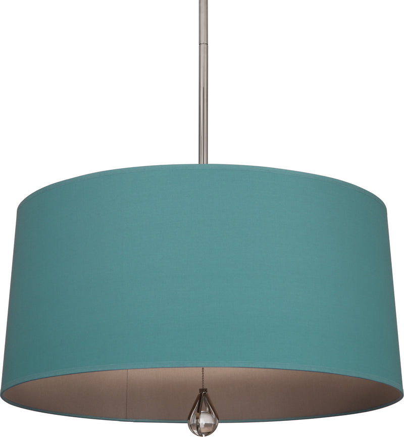 Robert Abbey WB330 Three Light Pendant, Polished Nickel