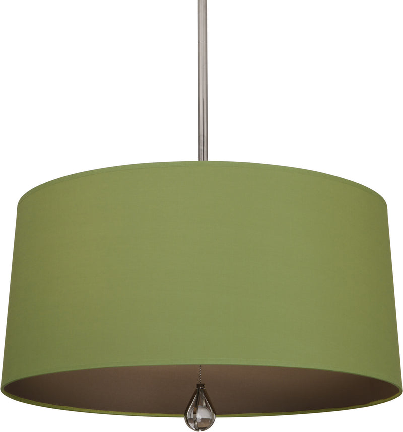Robert Abbey WB332 Three Light Pendant, Polished Nickel