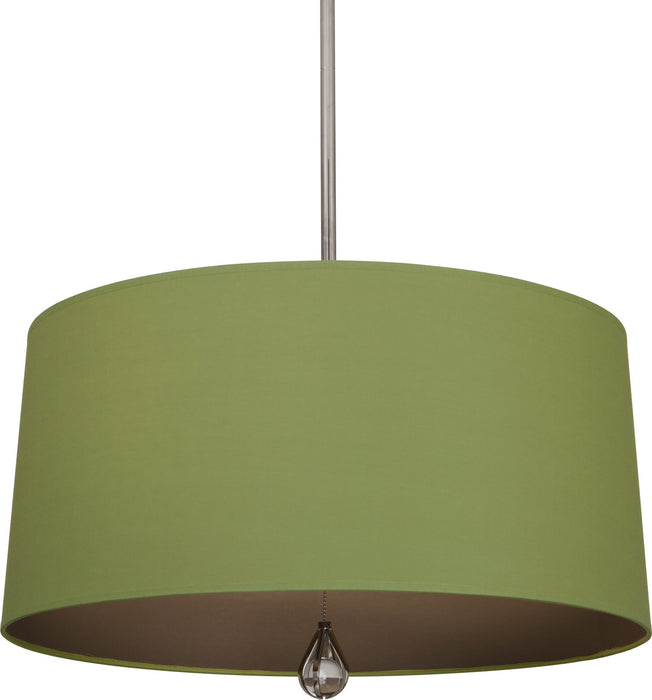Robert Abbey WB332 Three Light Pendant, Polished Nickel