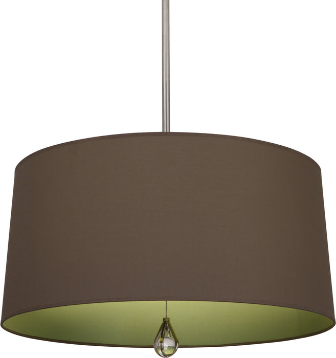 Robert Abbey WB333 Three Light Pendant, Polished Nickel