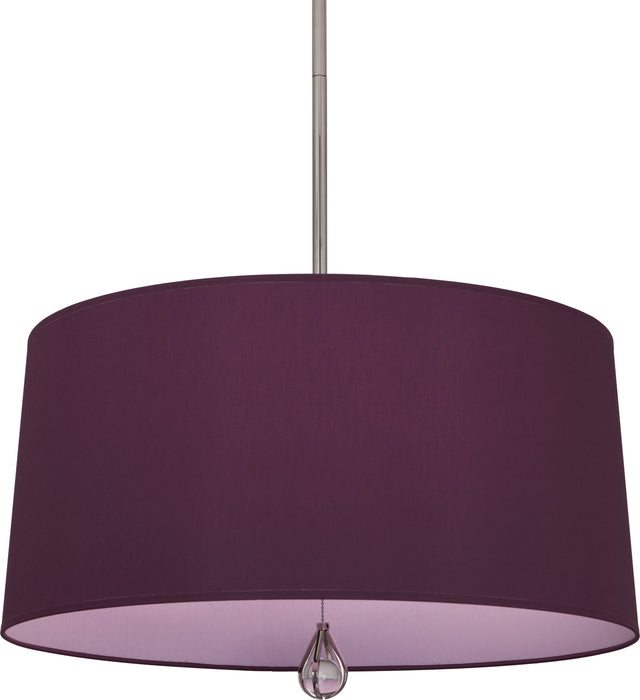 Robert Abbey WB334 Three Light Pendant, Polished Nickel