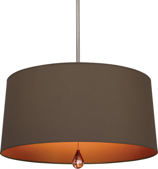 Robert Abbey WB336 Three Light Pendant, Polished Nickel