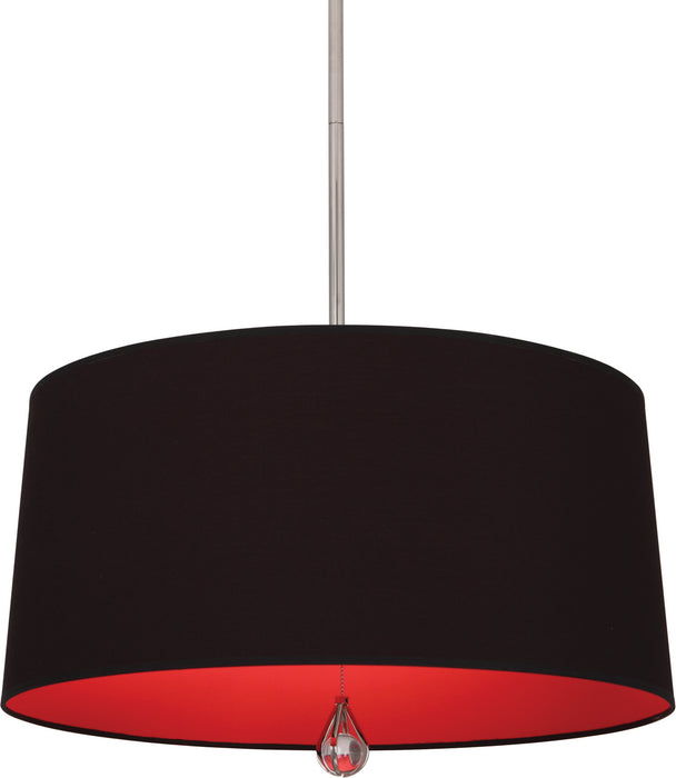 Robert Abbey WB339 Three Light Pendant, Polished Nickel