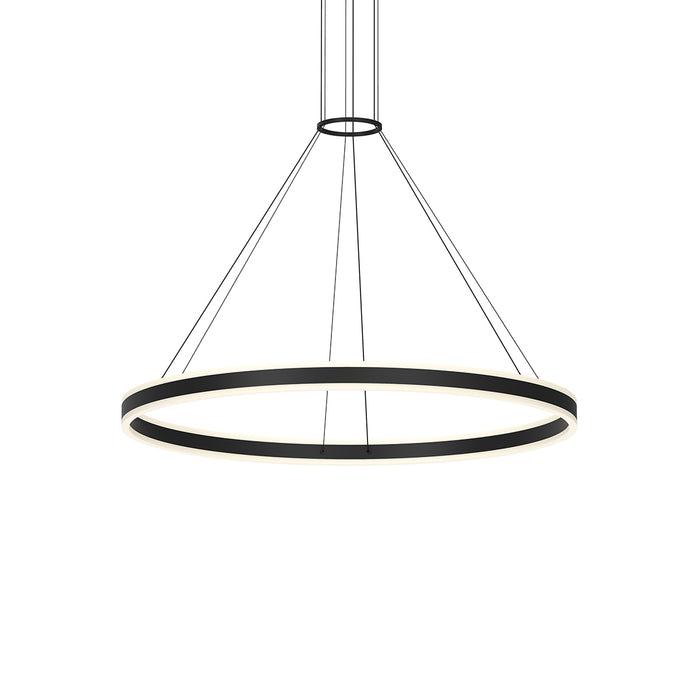 Sonneman 2307.25 LED Pendant, Satin Black