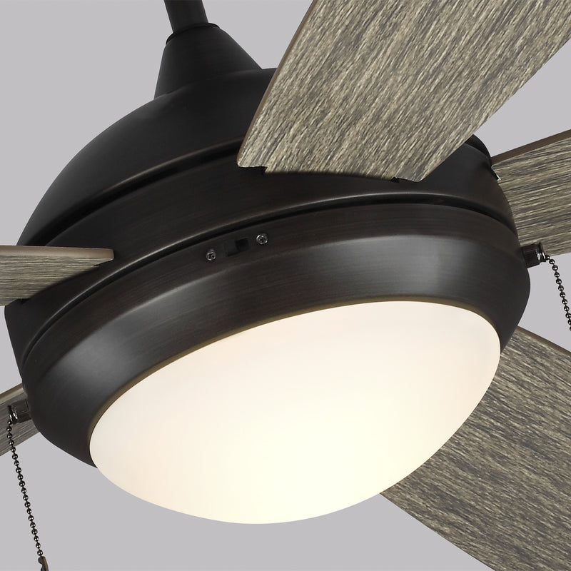 Generation Lighting 5DIC52AGPD-V1 52" Ceiling Fan, Aged Pewter