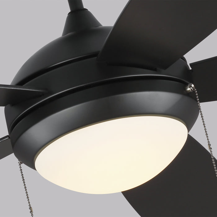 Generation Lighting 5DIC52BKD-V1 52" Ceiling Fan, Matte Black