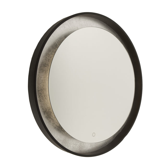 Artcraft AM305 LED Mirror, Oil Rubbed Bronze & Silver Leaf