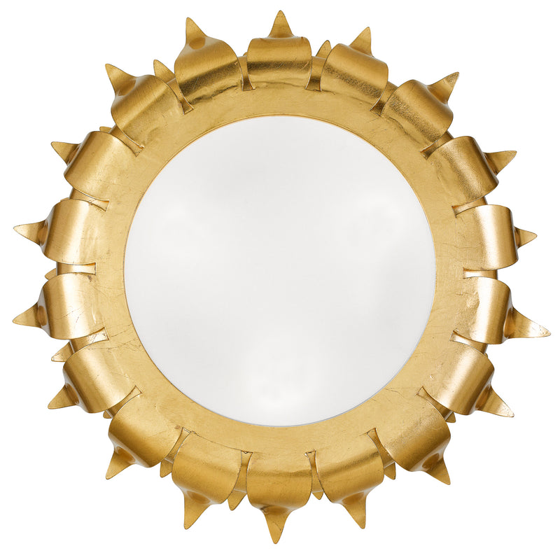 Crystorama 510-GA Three Light Flush Mount, Antique Gold