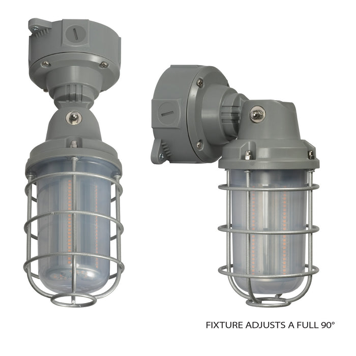 Nuvo Lighting 65-171 LED Adjustable Vapor Tight, Gray