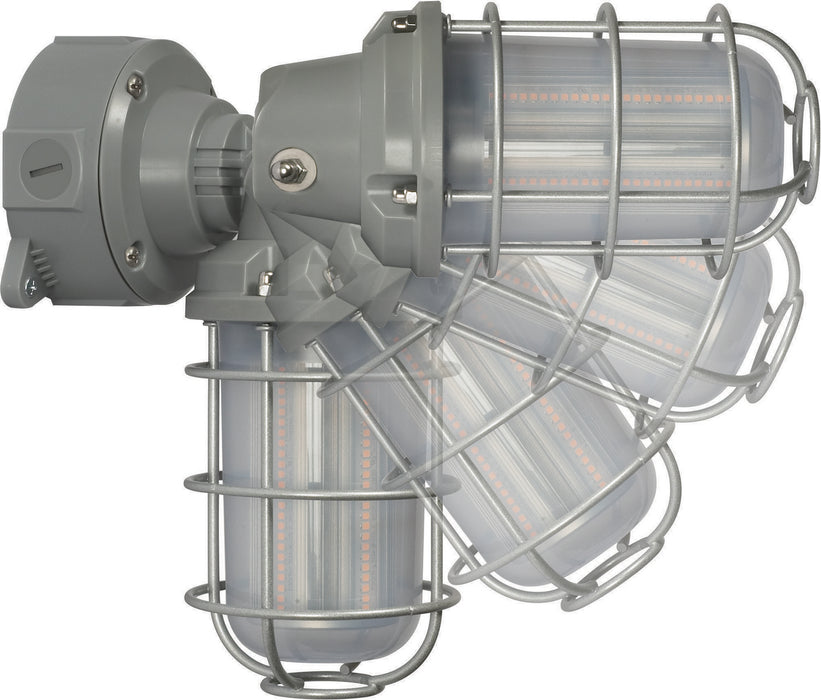 Nuvo Lighting 65-172 LED Adjustable Vapor Tight, Gray