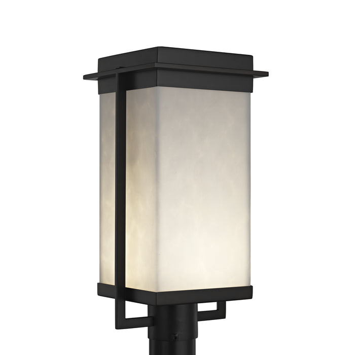 Justice Designs CLD-7543W-MBLK LED Post Mount, Matte Black