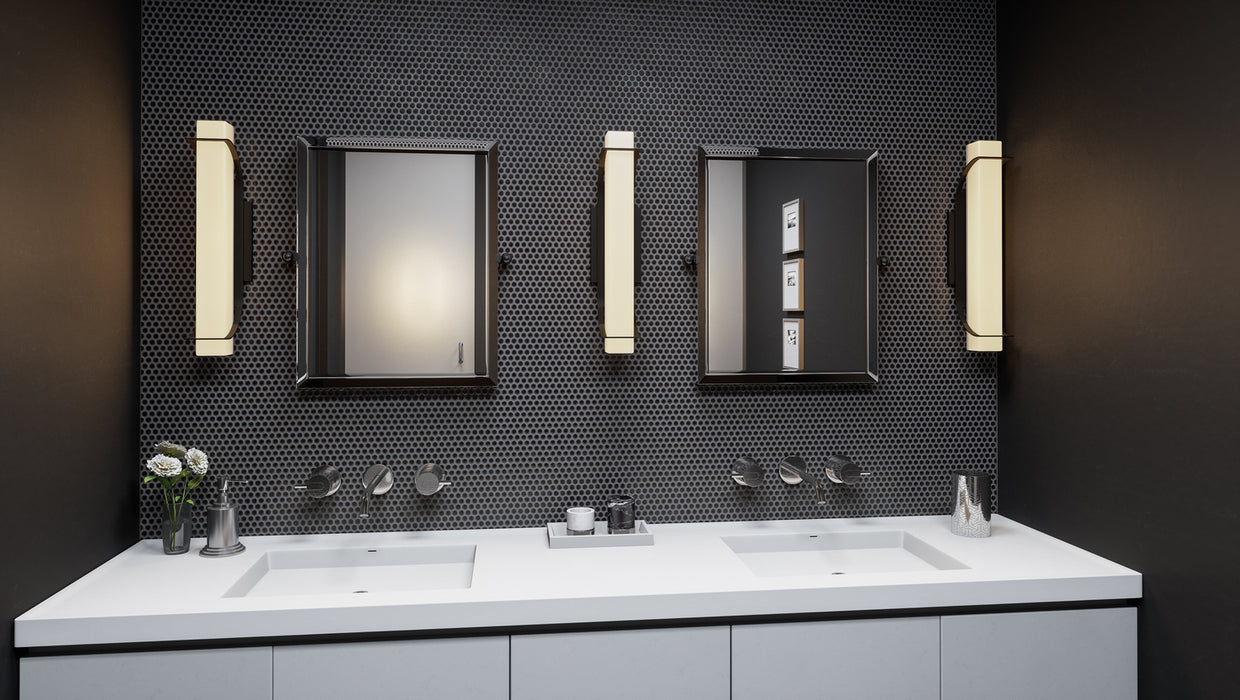 Quoizel PCBD8519EK LED Bath Fixture, Earth Black