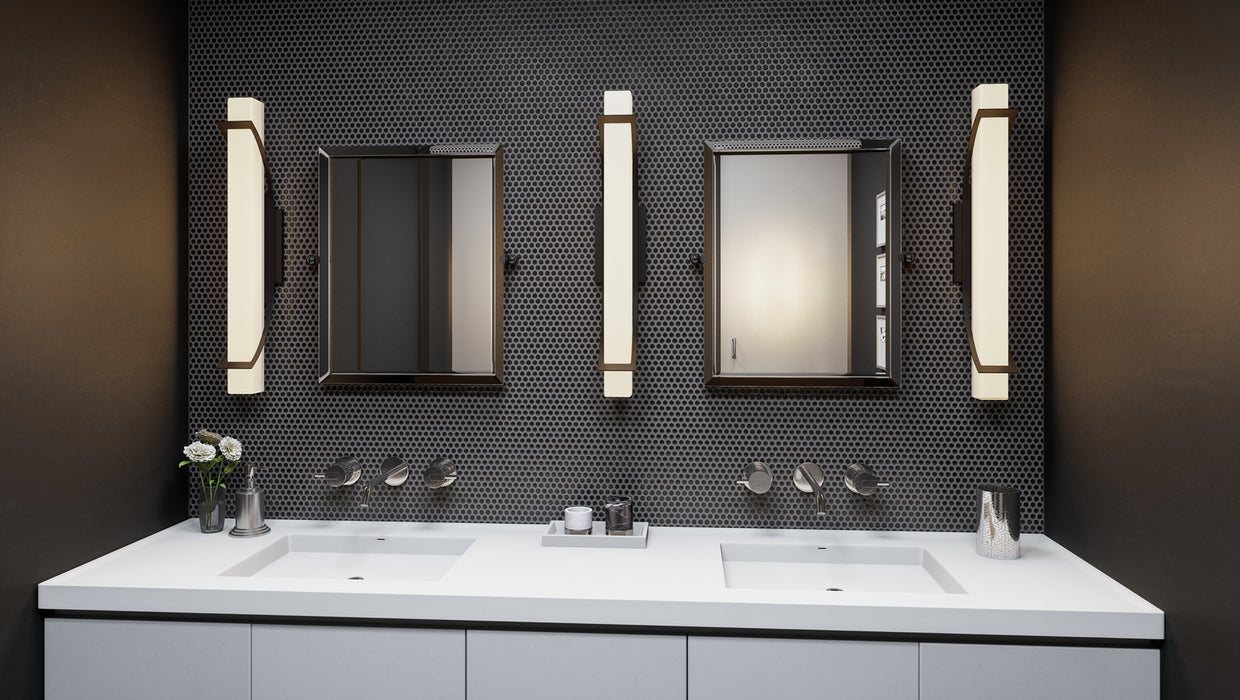 Quoizel PCBD8526EK LED Bath Fixture, Earth Black