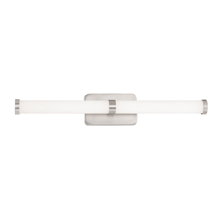 George Kovacs P575-084-L LED Vanity Light, Brushed Nickel