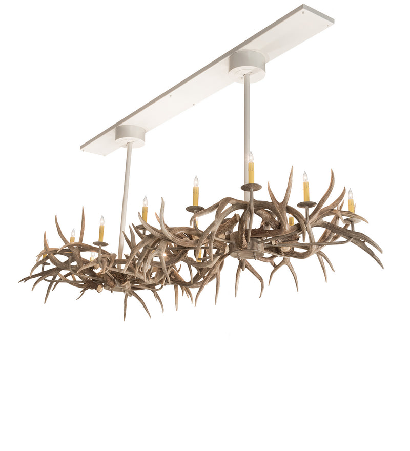 Meyda Tiffany 210039 20 Light Chandelier, Beige Satin