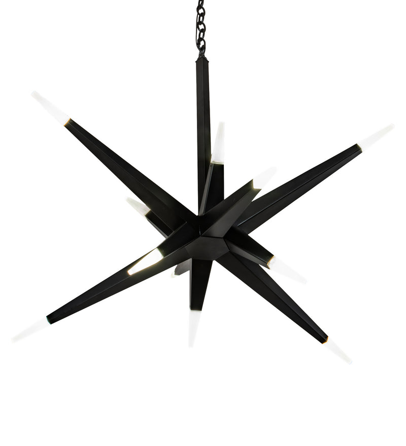 Meyda Tiffany 210474 12 Light Pendant, Solar Black