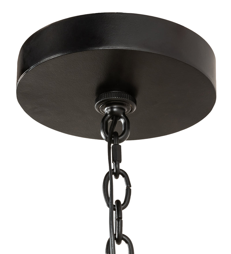 Meyda Tiffany 210474 12 Light Pendant, Solar Black