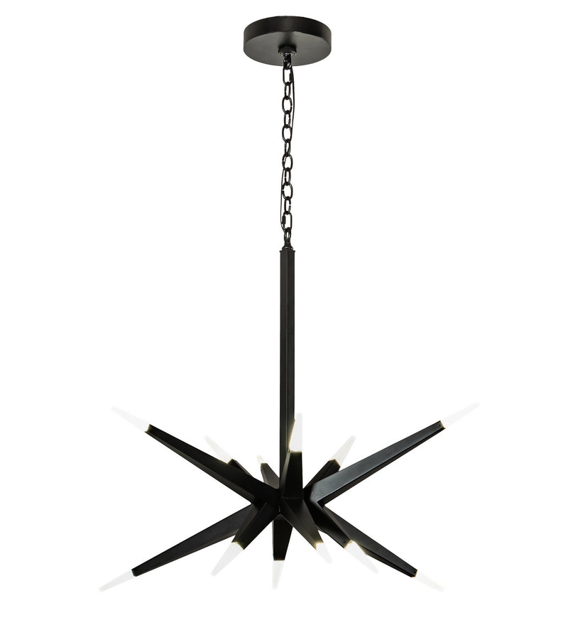 Meyda Tiffany 210474 12 Light Pendant, Solar Black