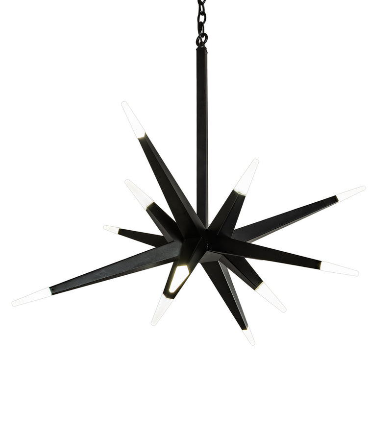 Meyda Tiffany 210474 12 Light Pendant, Solar Black