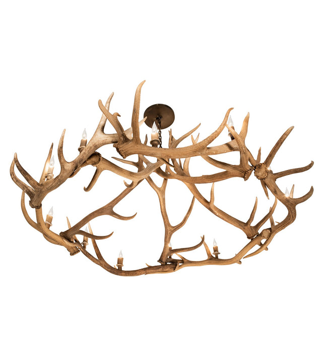 Meyda Tiffany 212271 12 Light Chandelier, Antique Copper