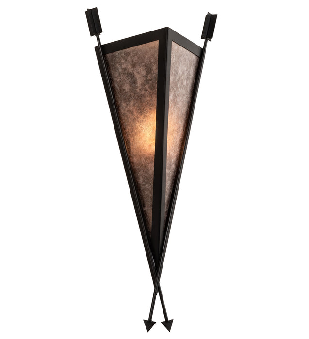 Meyda Tiffany 213384 One Light Wall Sconce, Old Wrought Iron