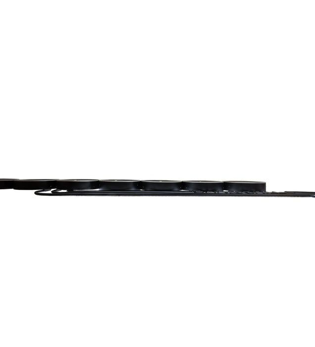 Meyda Tiffany 214316 LED Wall Sconce, Solar Black