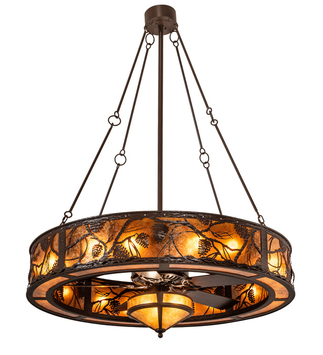 Meyda Tiffany 214539 19 Light Chandel-Air, Caf Noir