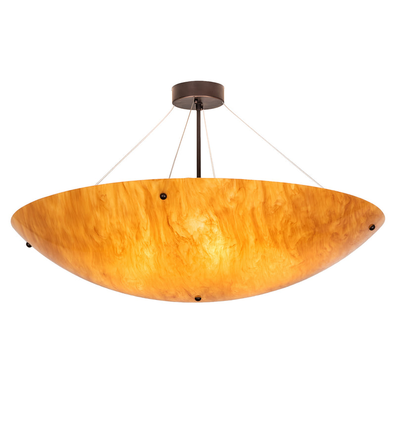 Meyda Tiffany 214541 Six Light Pendant, Mahogany Bronze