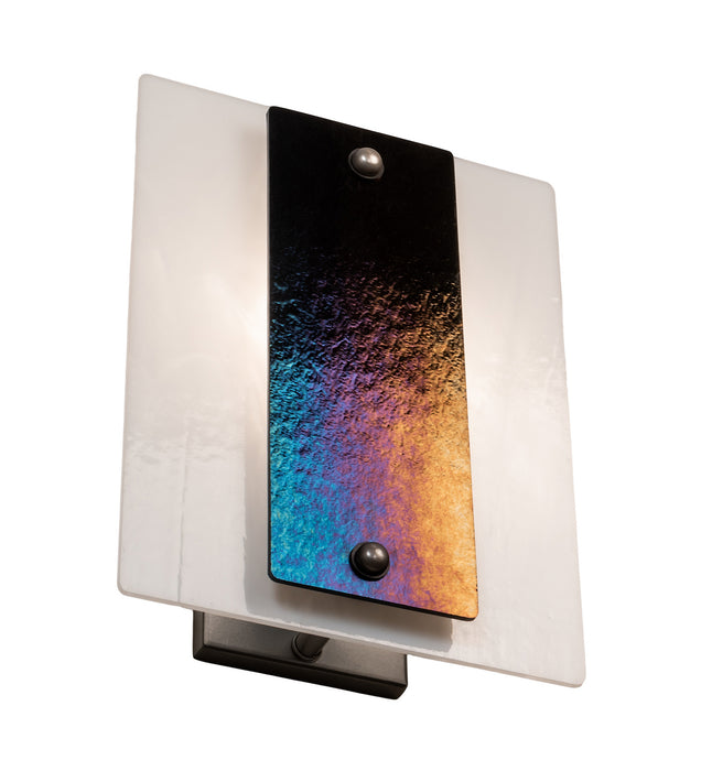 Meyda Tiffany 215659 One Light Wall Sconce, Nickel