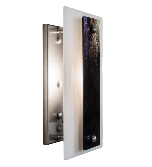 Meyda Tiffany 215659 One Light Wall Sconce, Nickel