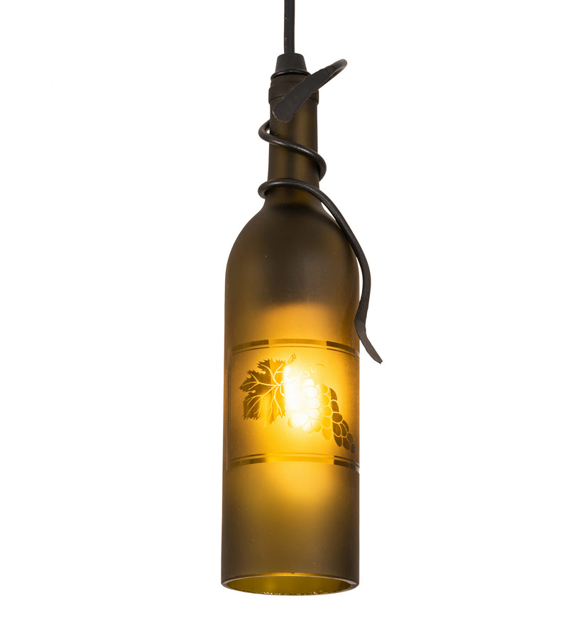 Meyda Tiffany 215751 One Light Pendant, Textured Black