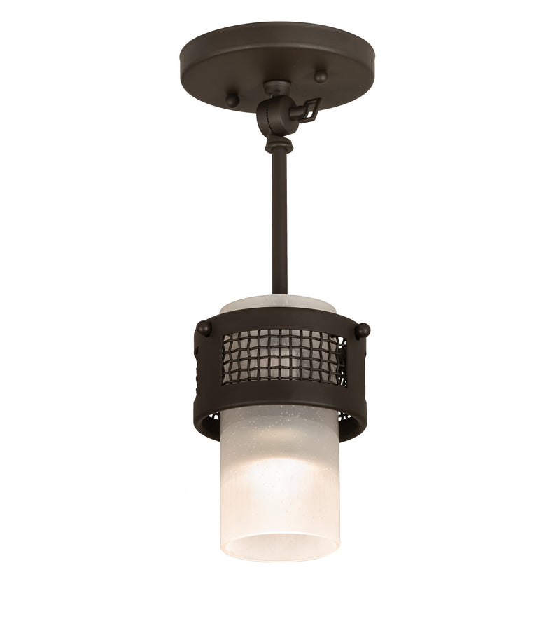 Meyda Tiffany 216308 One Light Pendant, Oil Rubbed Bronze