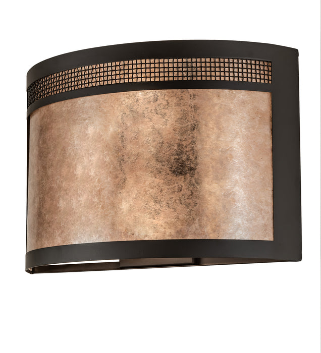 Meyda Tiffany 216310 Two Light Wall Sconce, Oil Rubbed Bronze