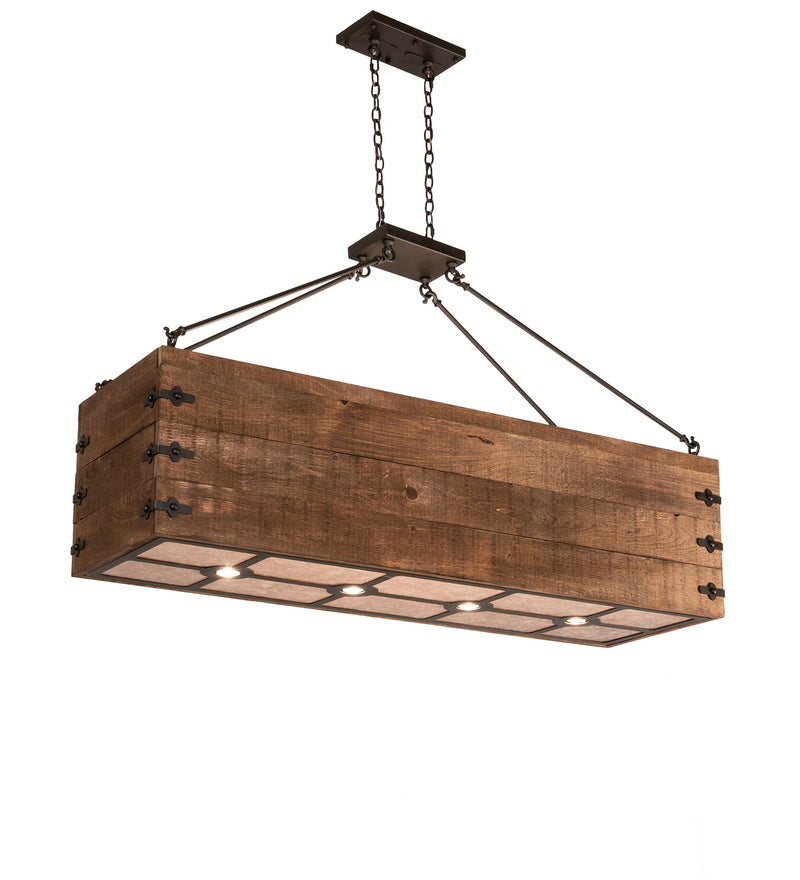Meyda Tiffany 217760 Eight Light Pendant, Oil Rubbed Bronze