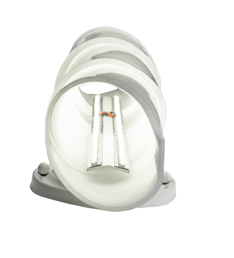 Meyda Tiffany 219041 LED Wall Sconce, Gloss White