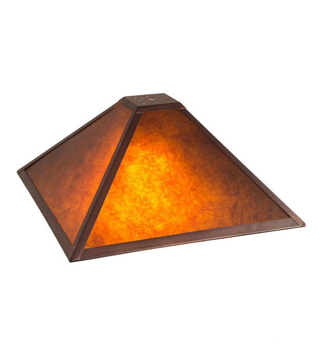 Meyda Tiffany 22622 Shade, Mahogany Bronze