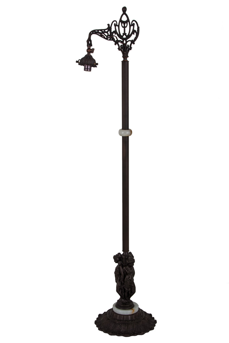 Meyda Tiffany 31983 One Light Floor Base, Mahogany Bronze