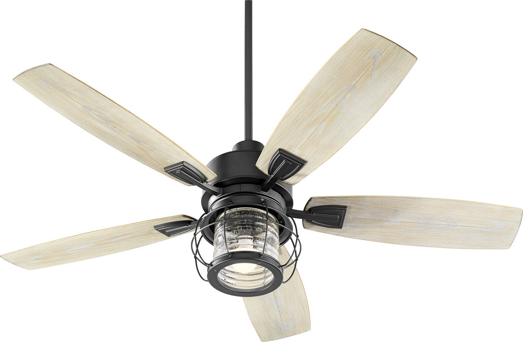 Quorum 13525-69 52"Patio Fan, Textured Black